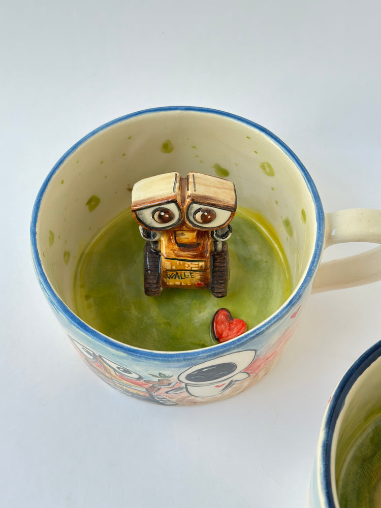 Couple handmade ceramic mugs