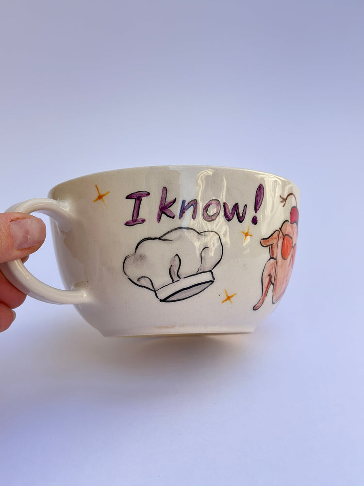 Friends “Monica” handmade mug