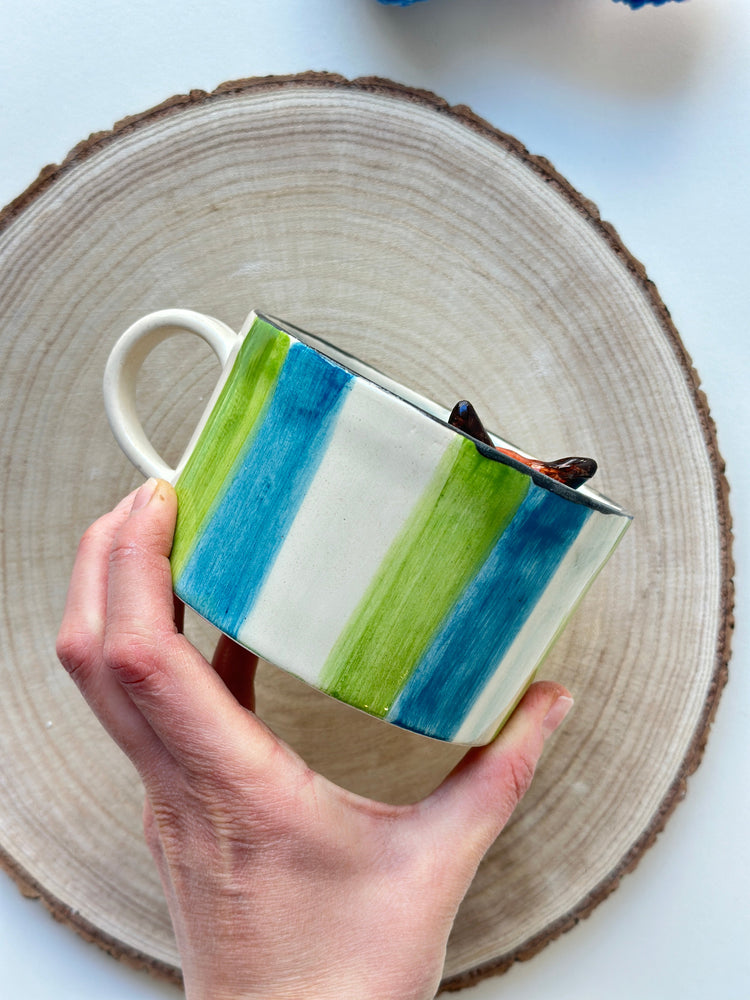 Nick and Judy handmade mug