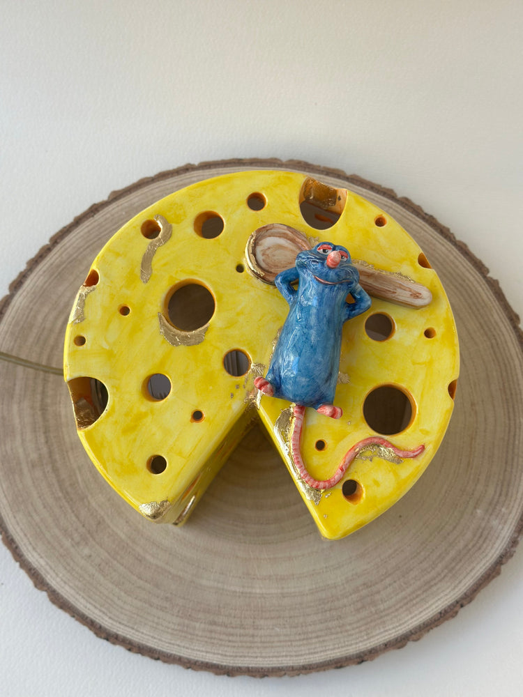 Little Chef ceramic handmade lamp