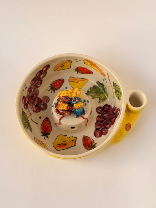 Little Chef and brother handmade ceramic washing bowl