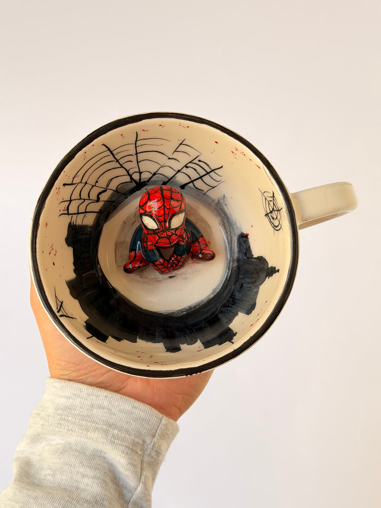 Spider handmade ceramic mug