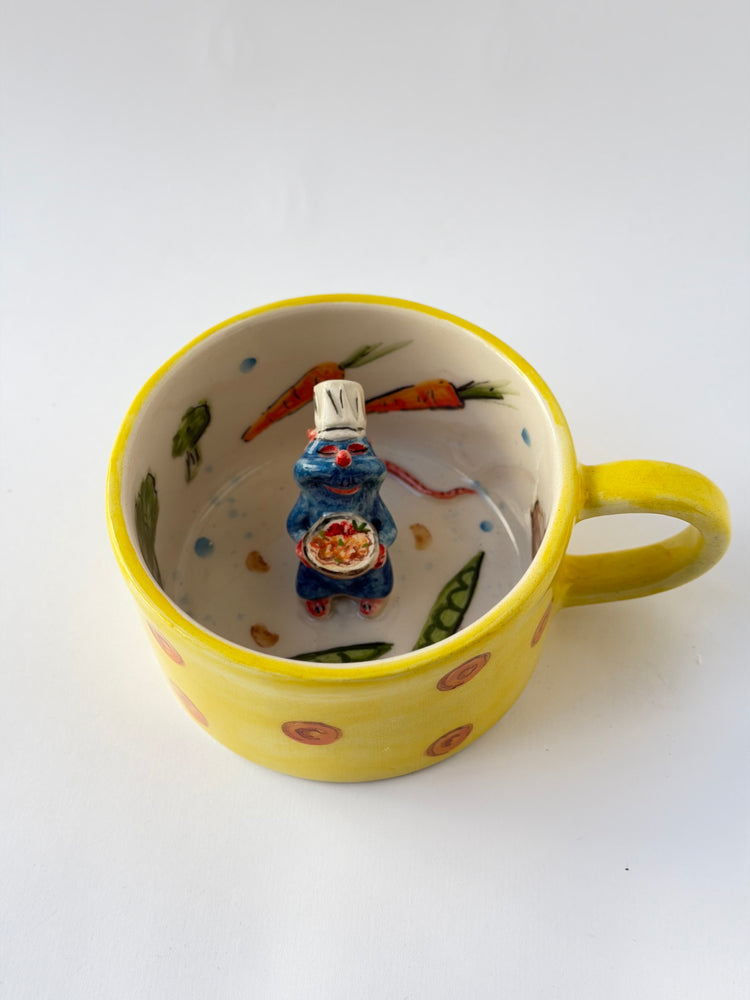 Little Chef handmade ceramic mug