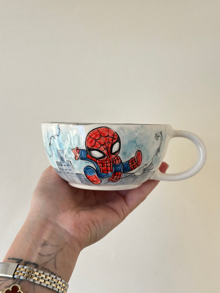 Spider handmade mug