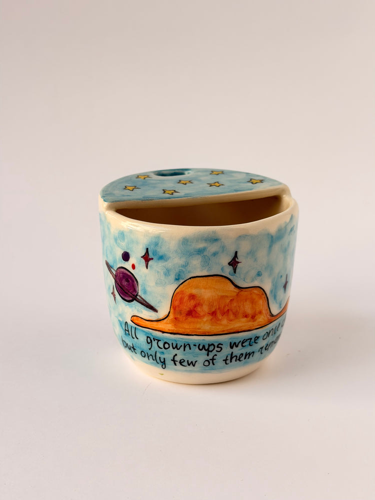 Little Prince handmade ceramic mug