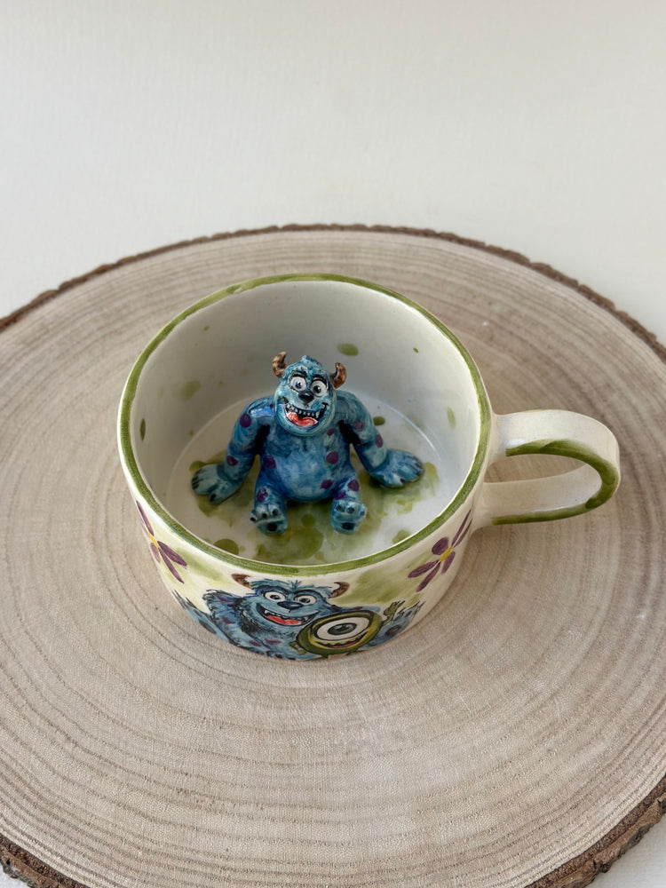 Monster handmade mug