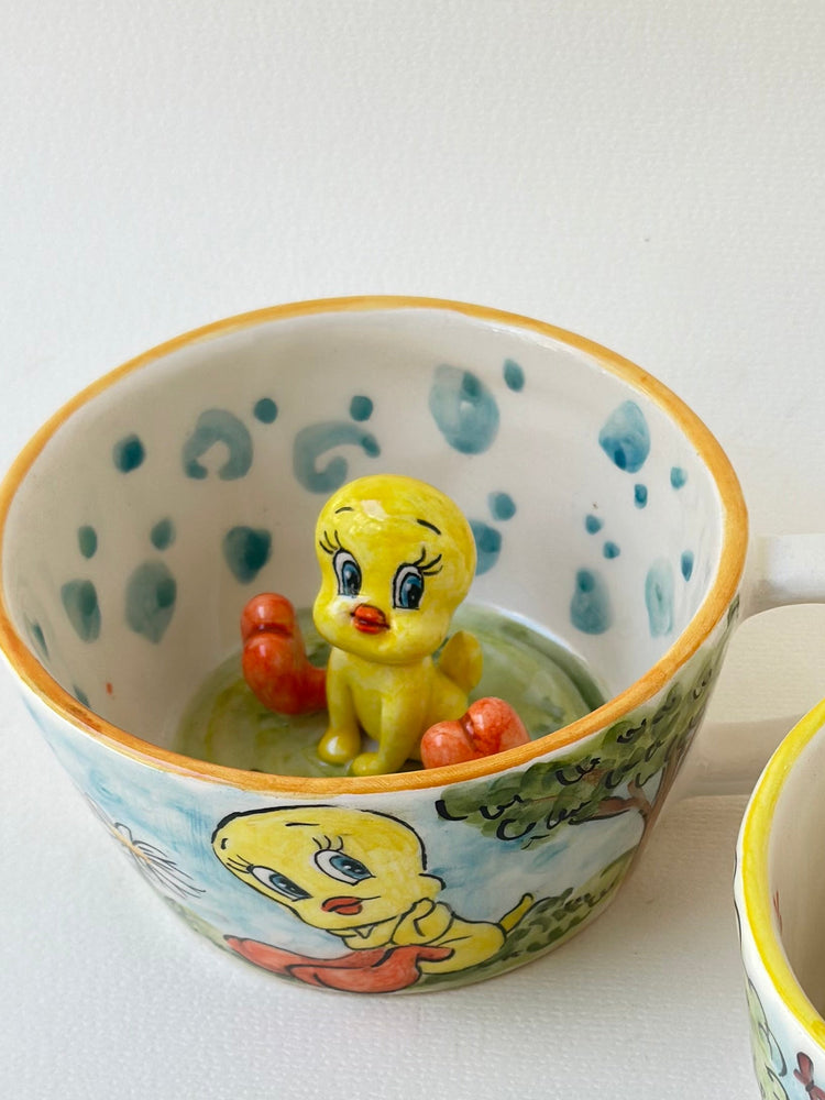 Duck handmade mug