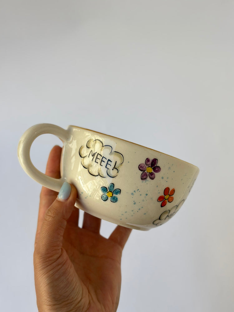 Sheep handmade ceramic mug