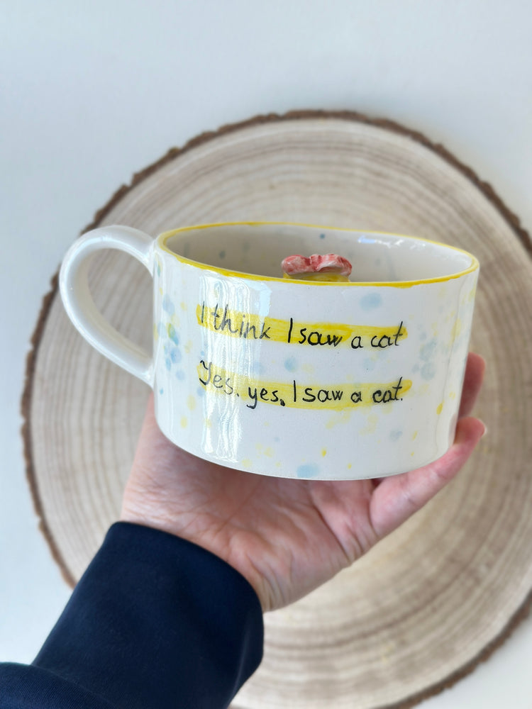 Duck handmade mug