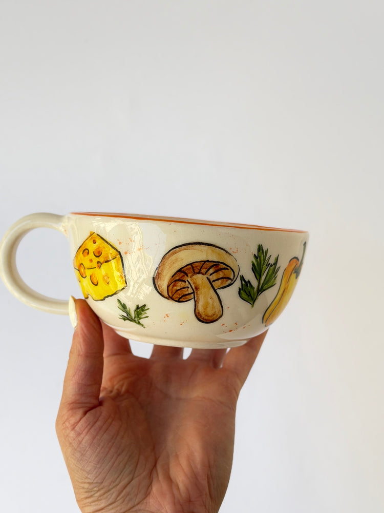 Little Chef handmade ceramic mug