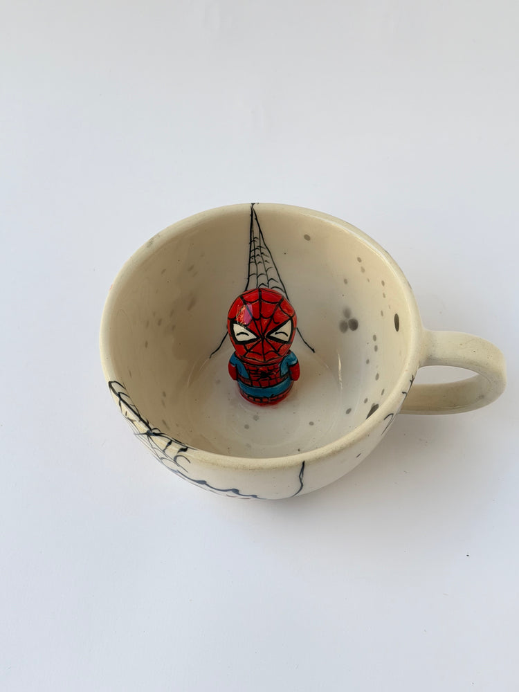 Spider handmade ceramic mug