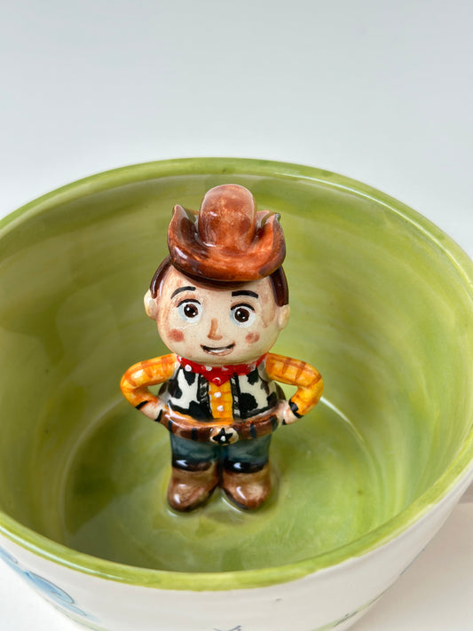 Cowboy handmade mug