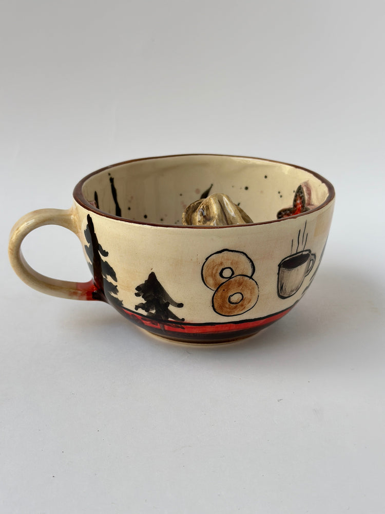 Hopper handmade mug