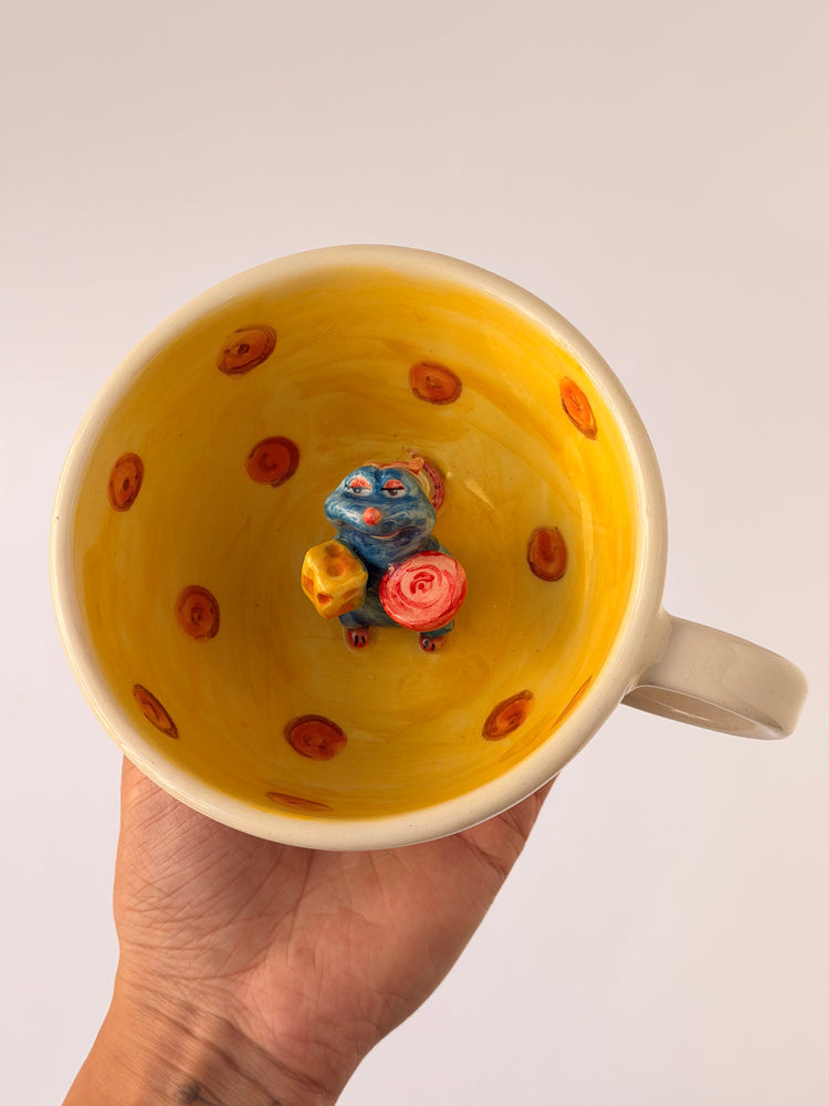 Little chef handmade ceramic mug