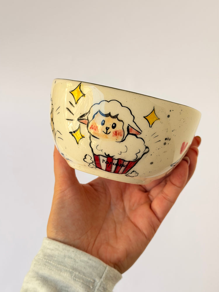 Sheep handmade ceramic mug