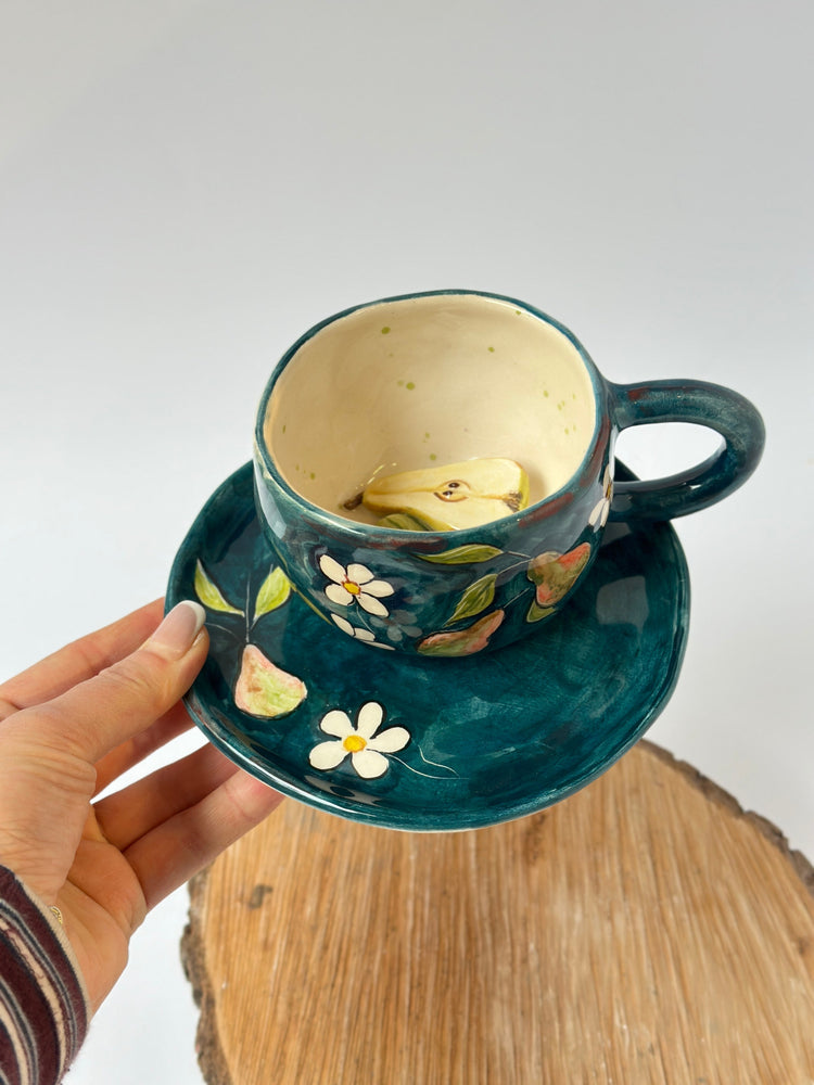 Pear Handmade mug