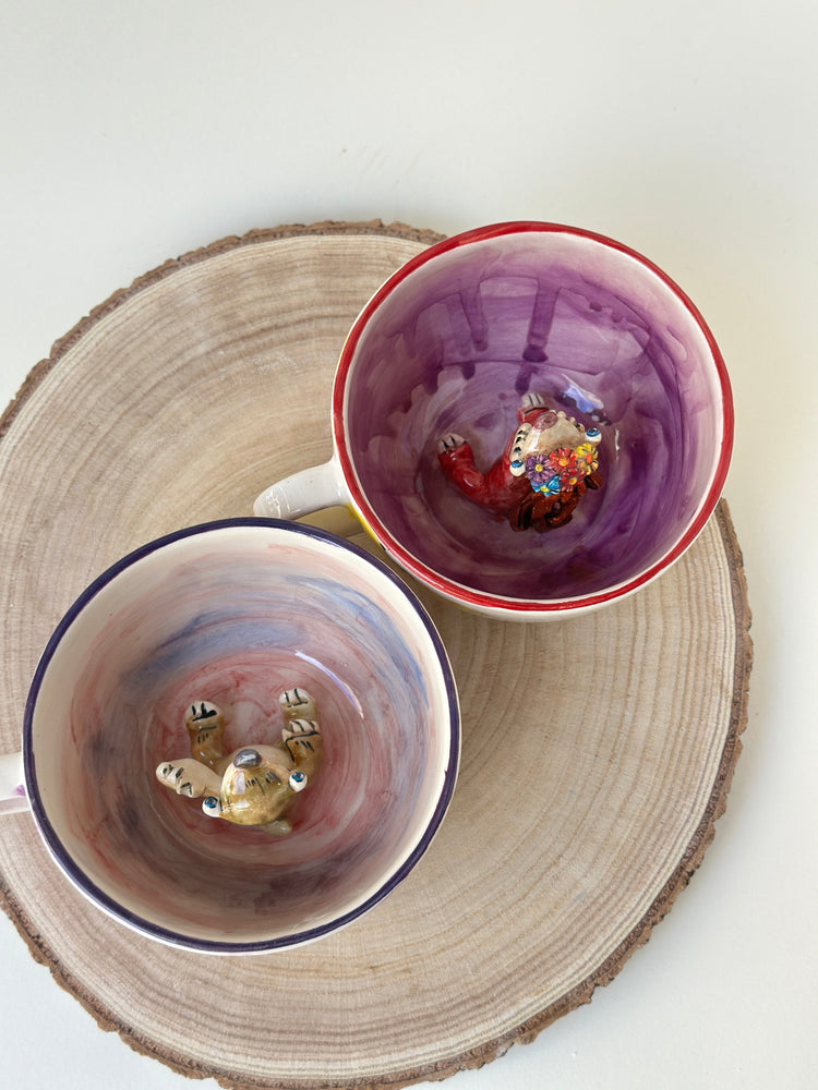 Sid and Brooke handmade mugs