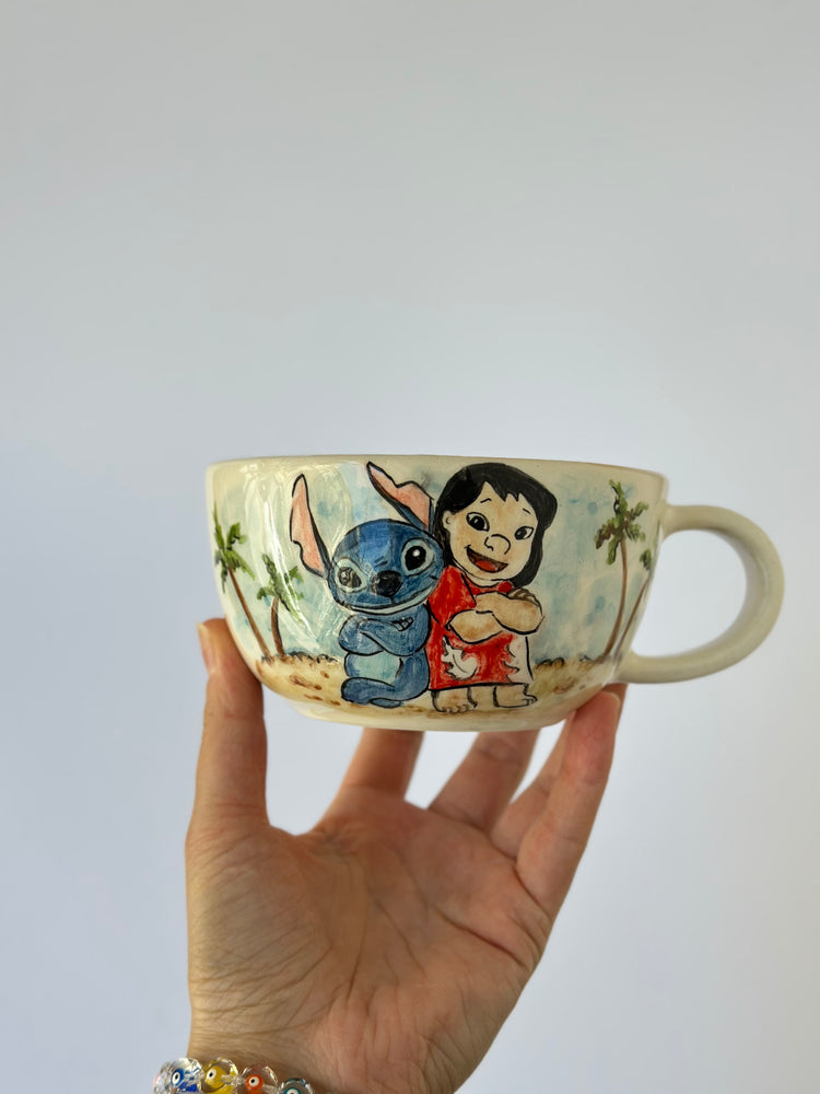 Handmade ceramic mug