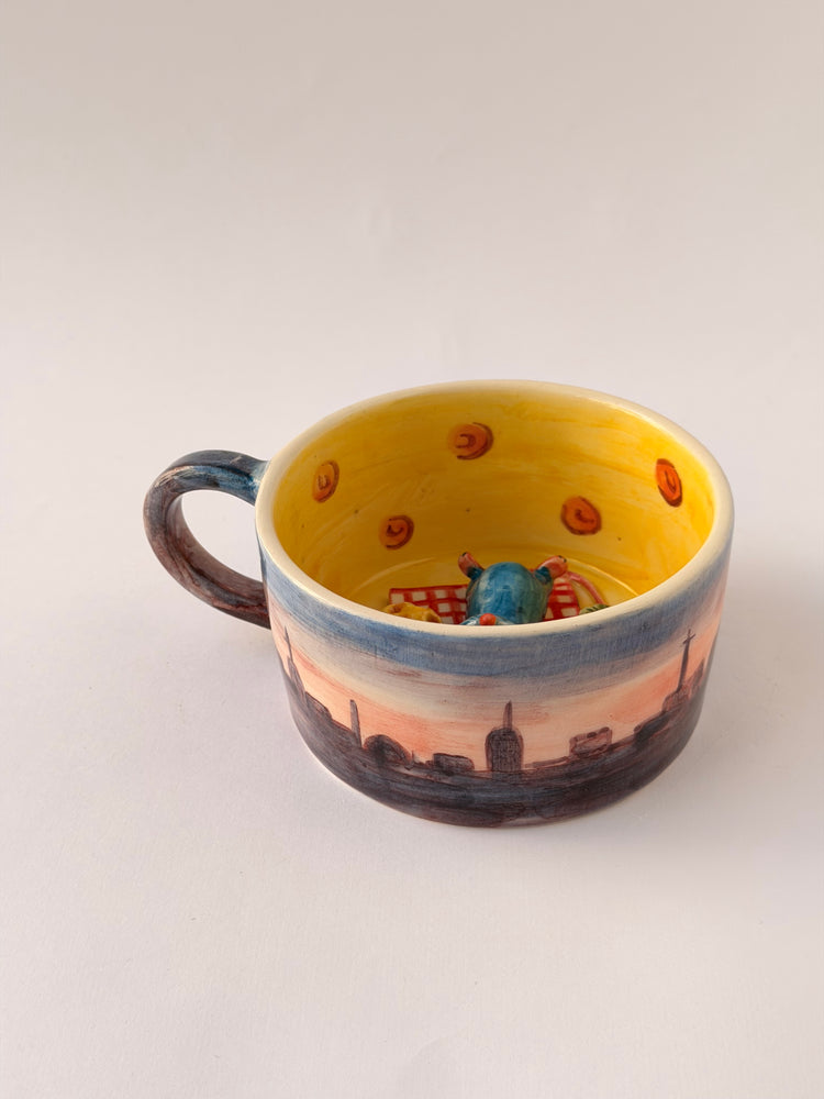 Little Chef handmade ceramic mug