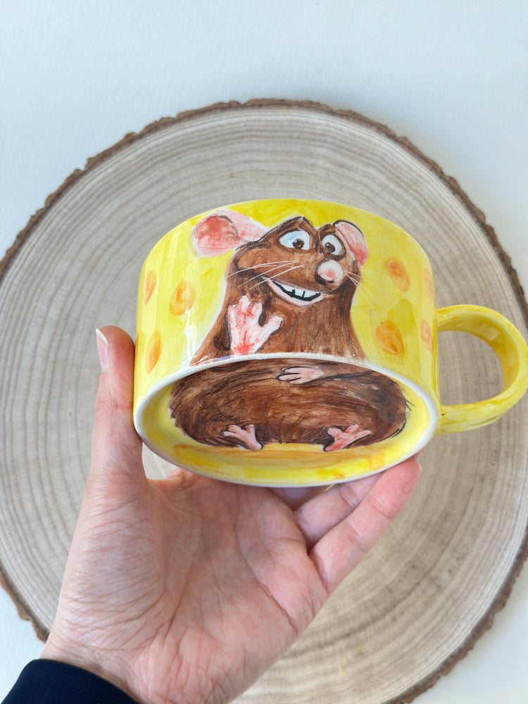 Mouse handmade mug
