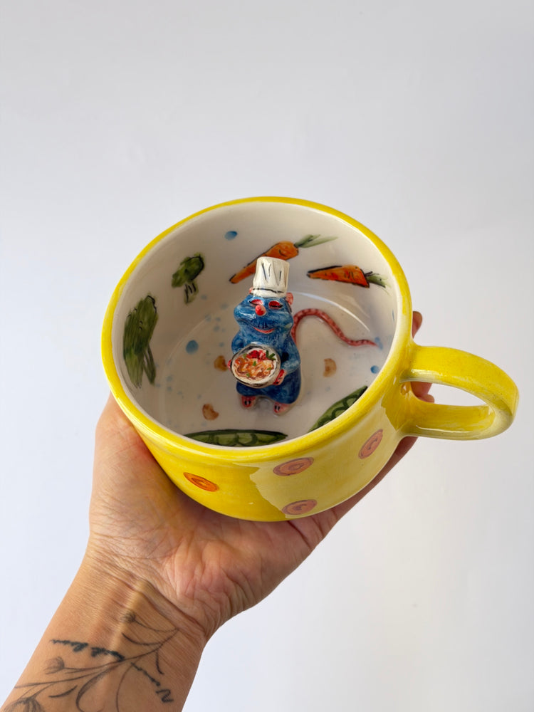 Little Chef handmade ceramic mug