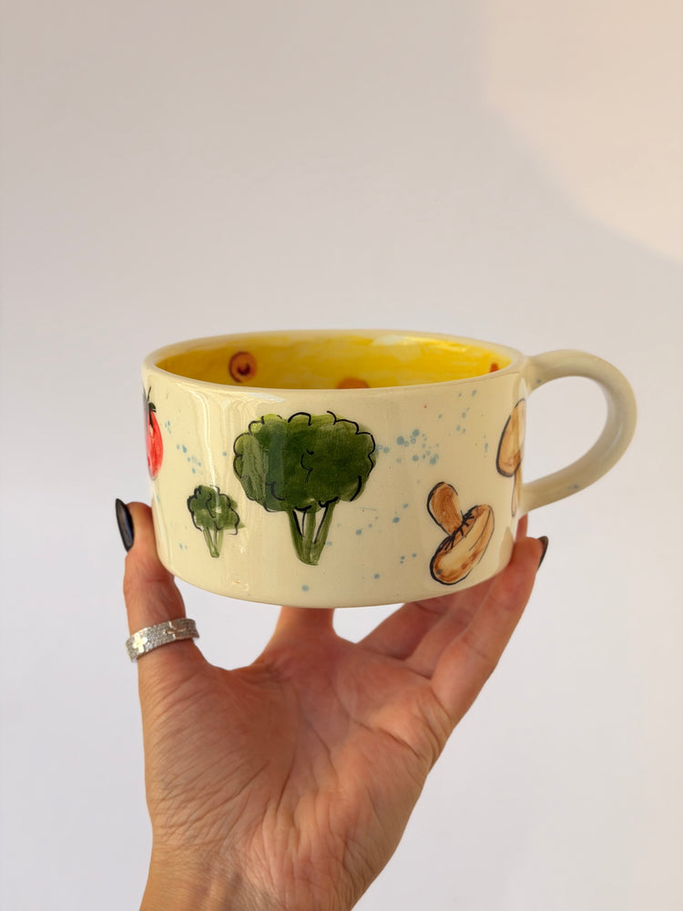 Little Chef handmade ceramic mug