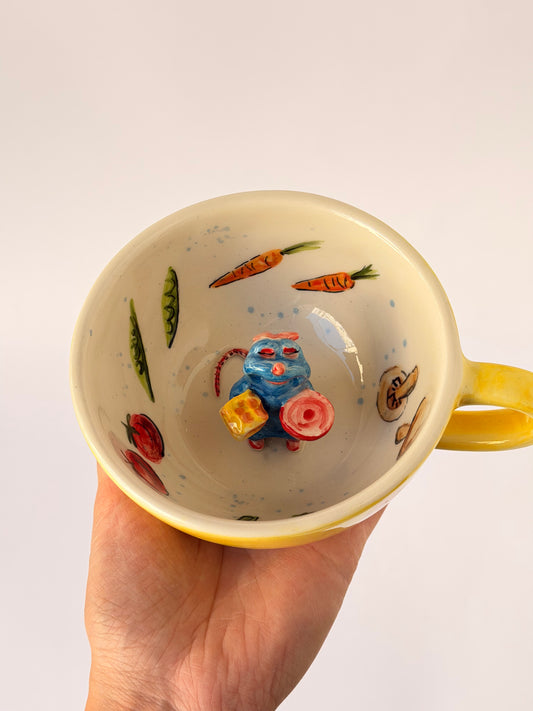 Little Chef handmade ceramic mug
