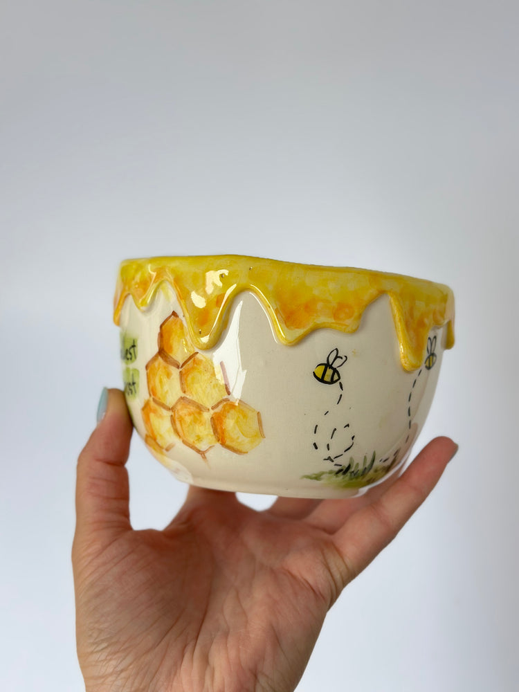 Bear handmade mug ceramic