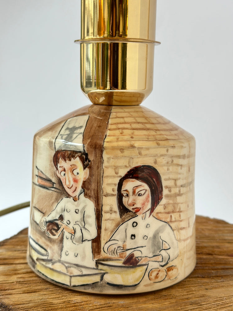 Little Chef handmade lamp