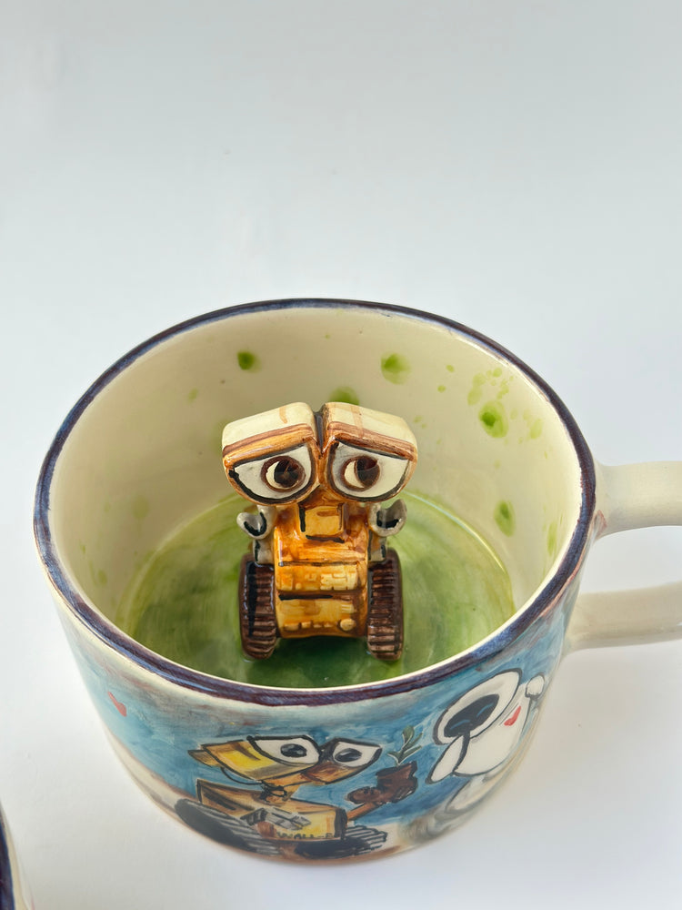 Couple handmade ceramic mugs