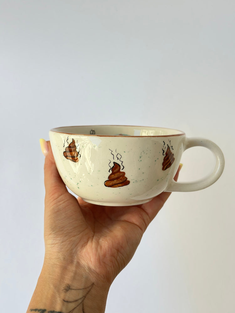 Hot Chocolate handmade ceramic mug😄
