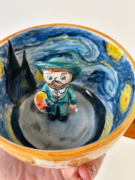 Vincent wan Gogh handmade mug