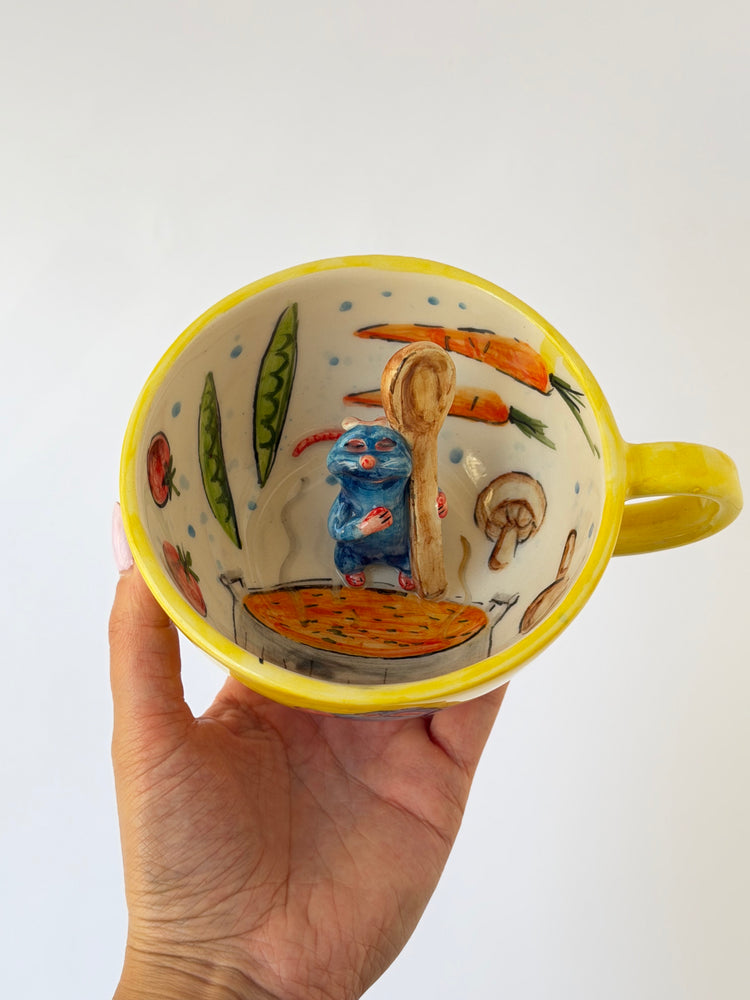 Little Chef handmade ceramic mug