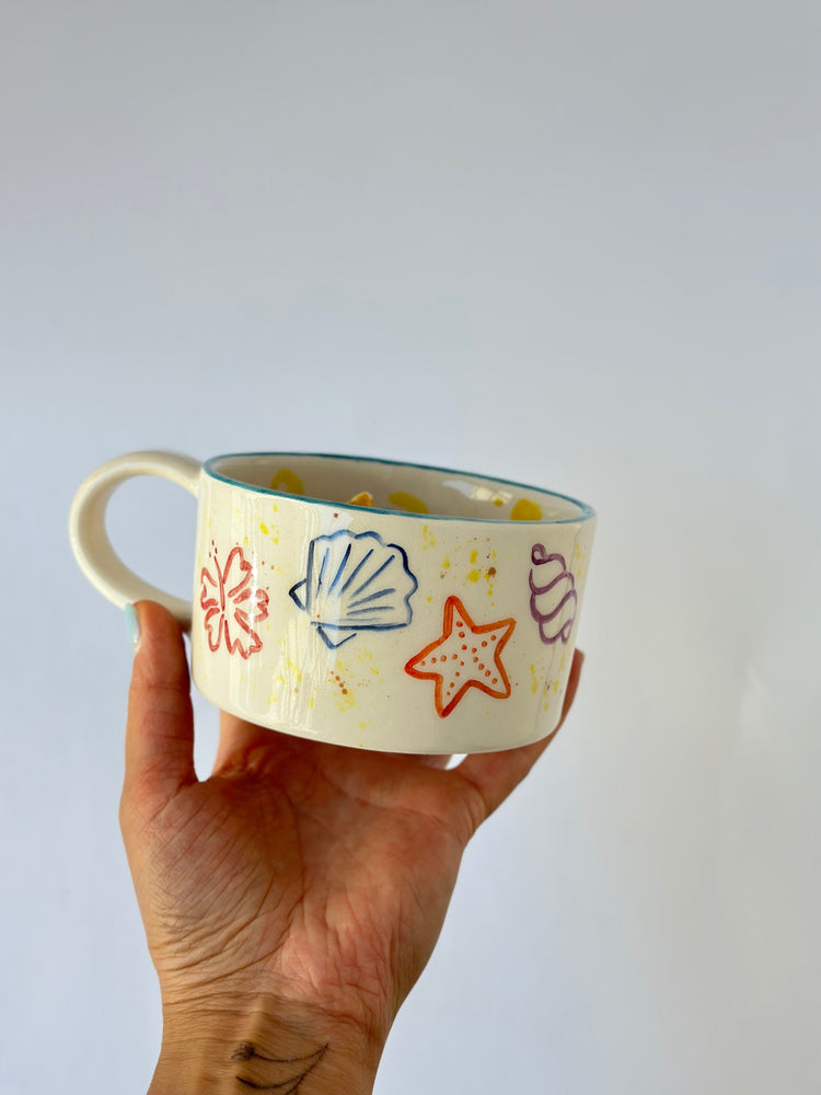 Handmade ceramic mug