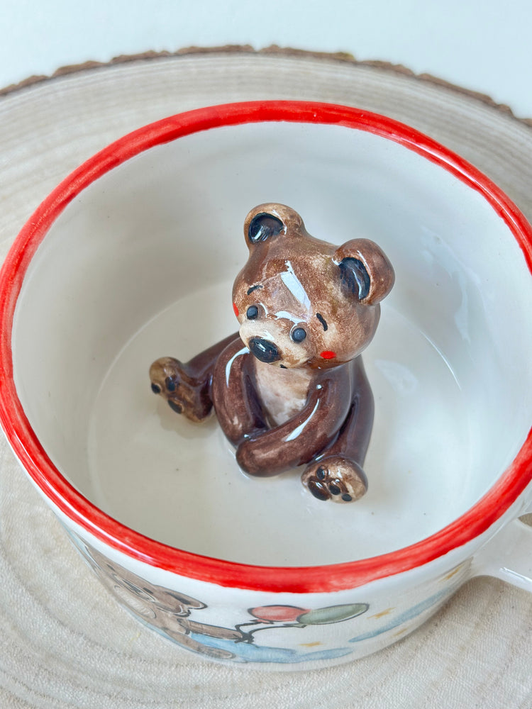 Teddy handmade mug