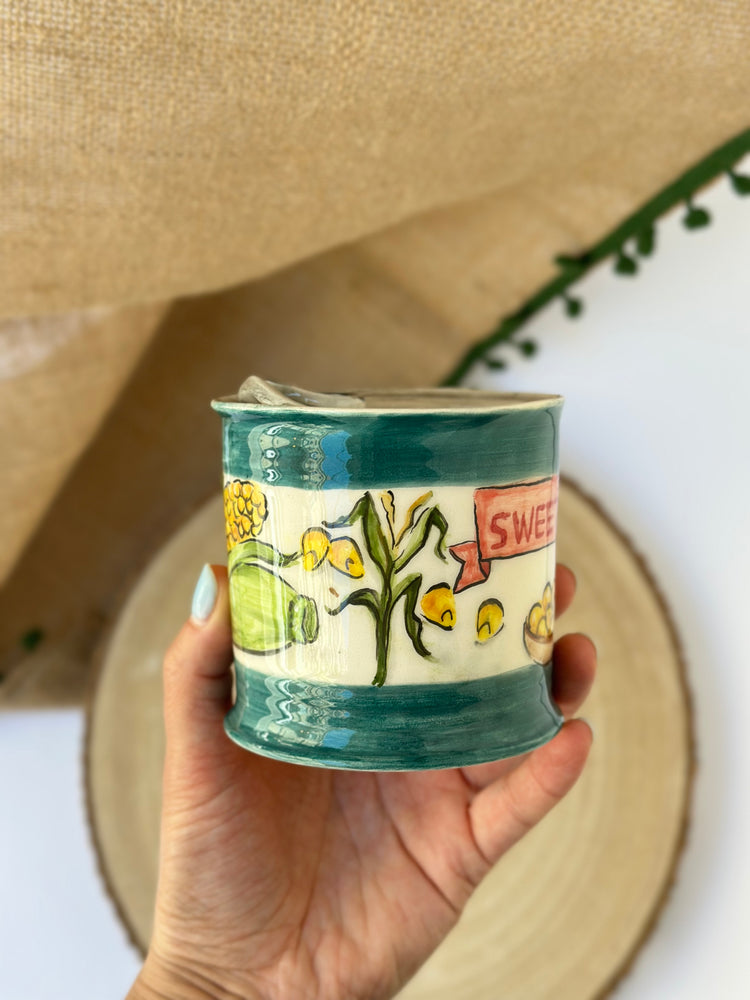 Canned good handmade ceramic mug (Please read the following information carefully👇🏻)