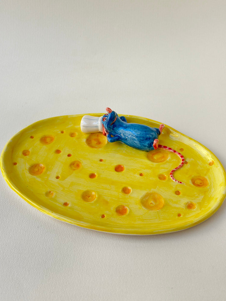 Little Chef handmade plate 25x16