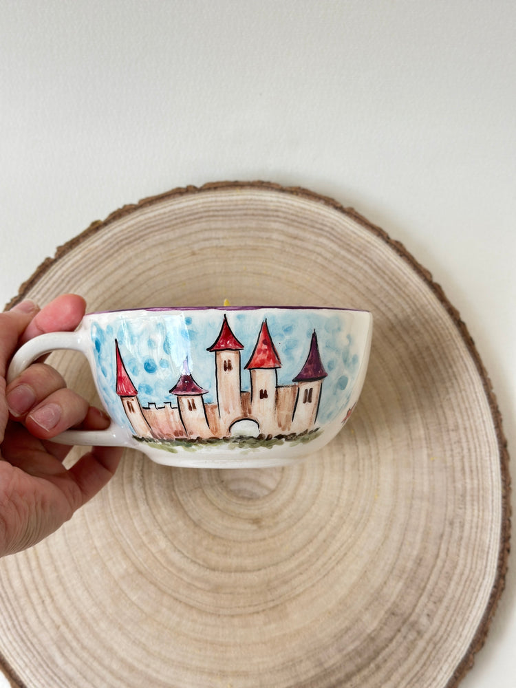 Magical Unicorn surprise Handmade mug