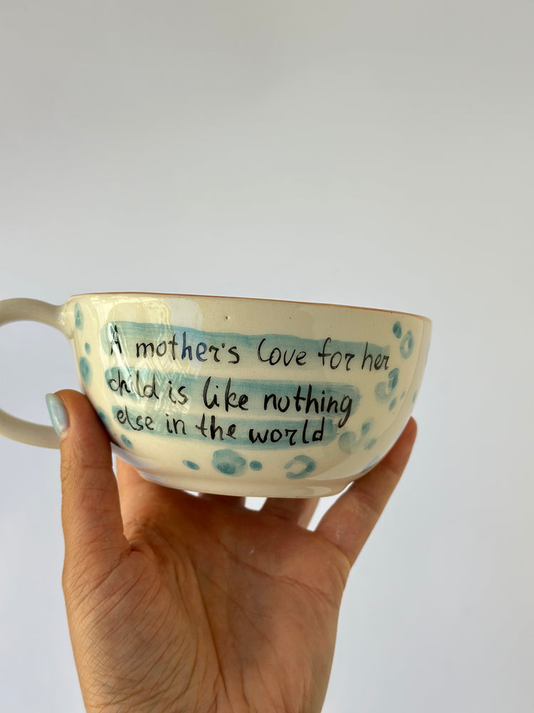 Kangaroo handmade ceramic mug