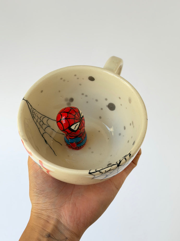 Spider handmade ceramic mug