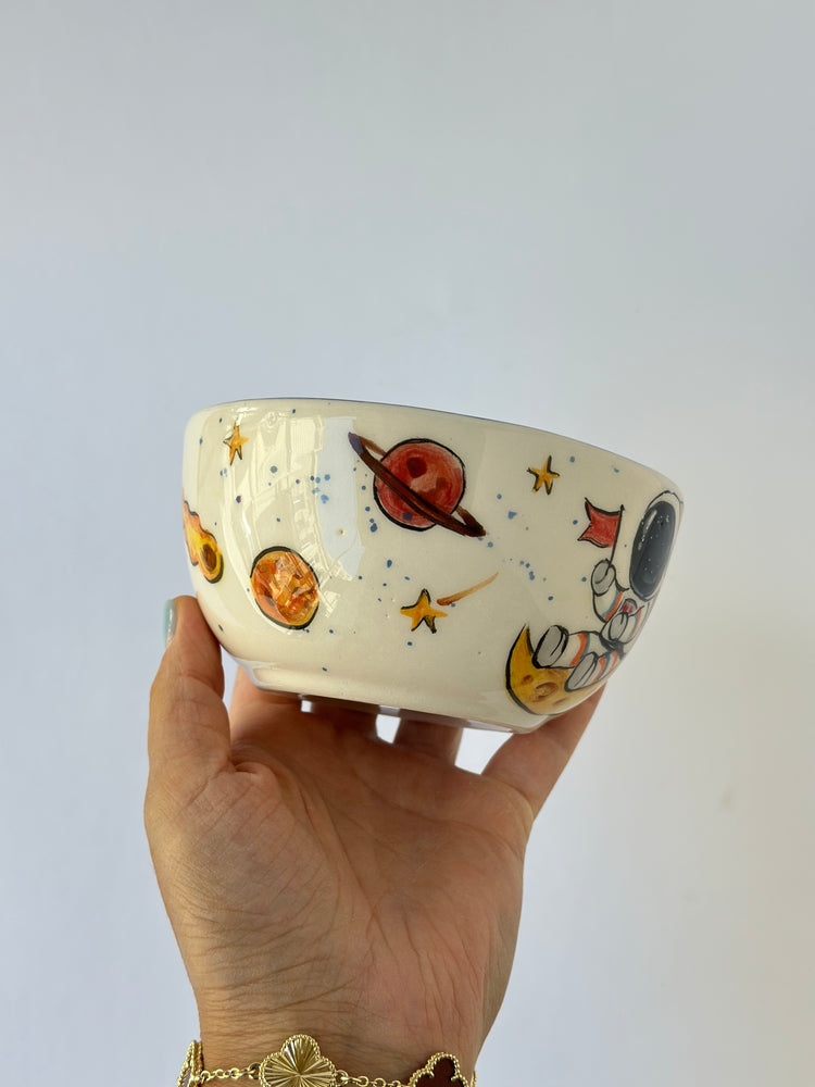 Astronaut handmade ceramic mug