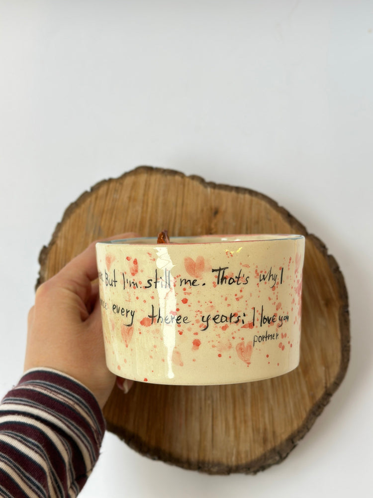 Nick and Judy handmade mug