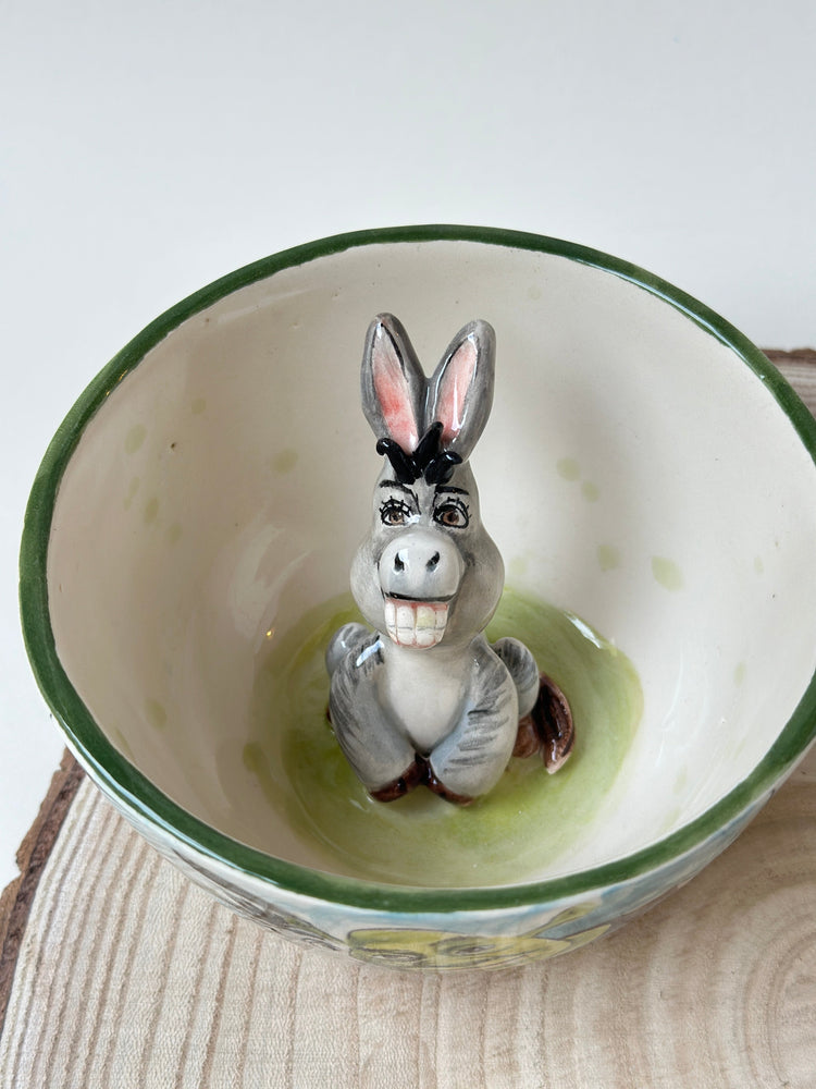 Shrek and Donkey handmade mugs
