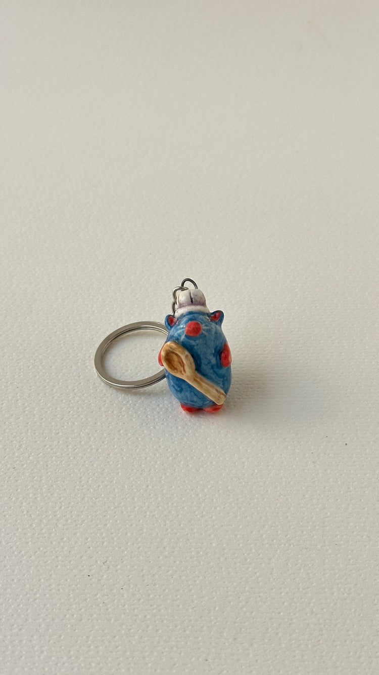 Little Chef  handmade keychain ( only one piece)