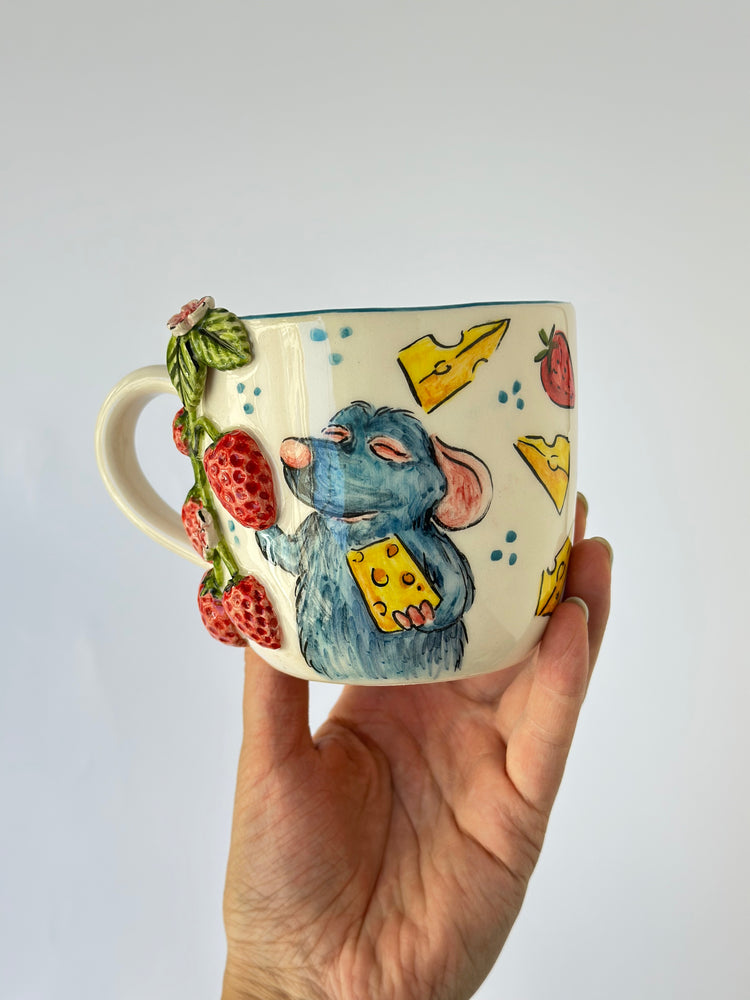 Little chef handmade ceramic mug