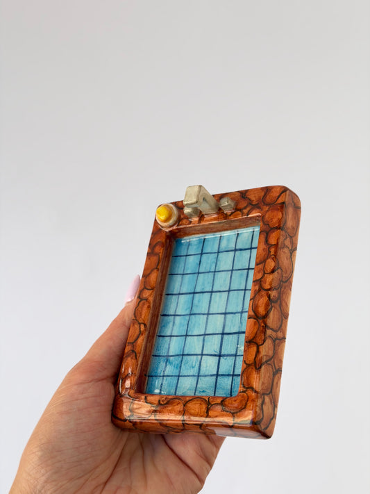 Handmade ceramic ashtray