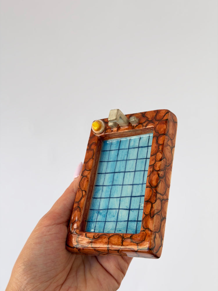Handmade ceramic ashtray