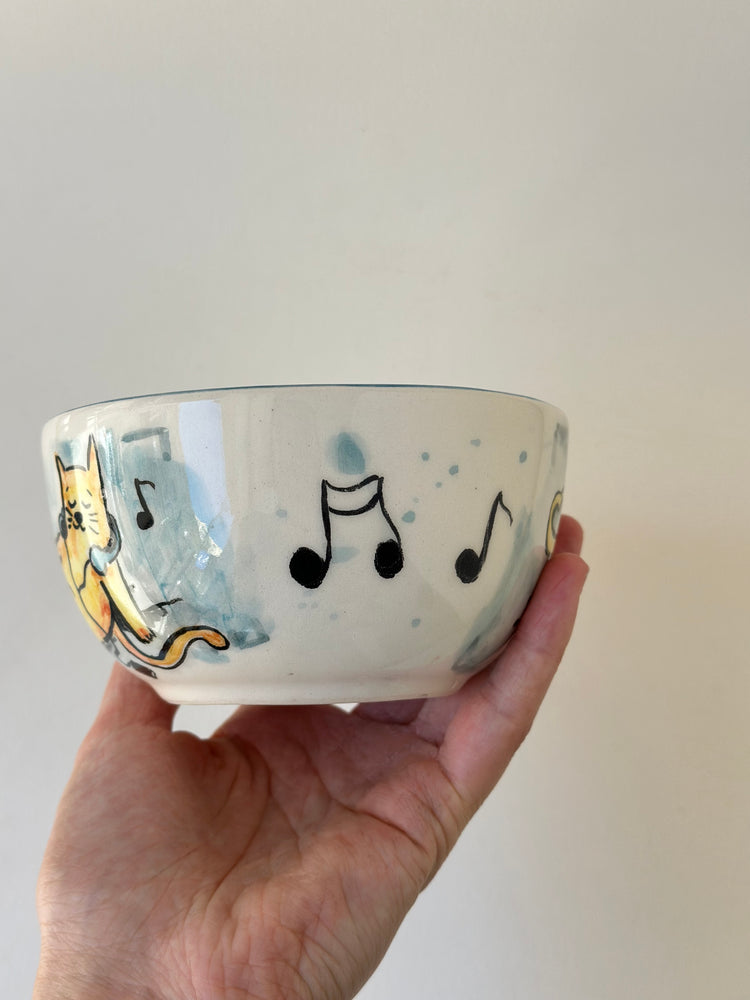 Cat handmade mug