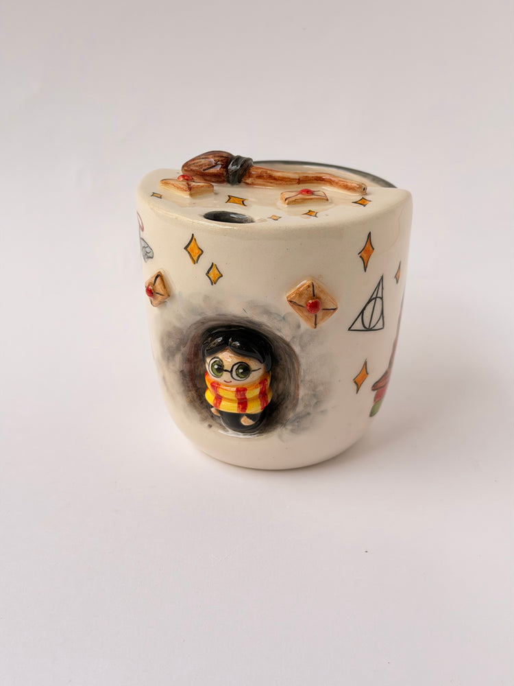 Harry handmade ceramic takeaway mug