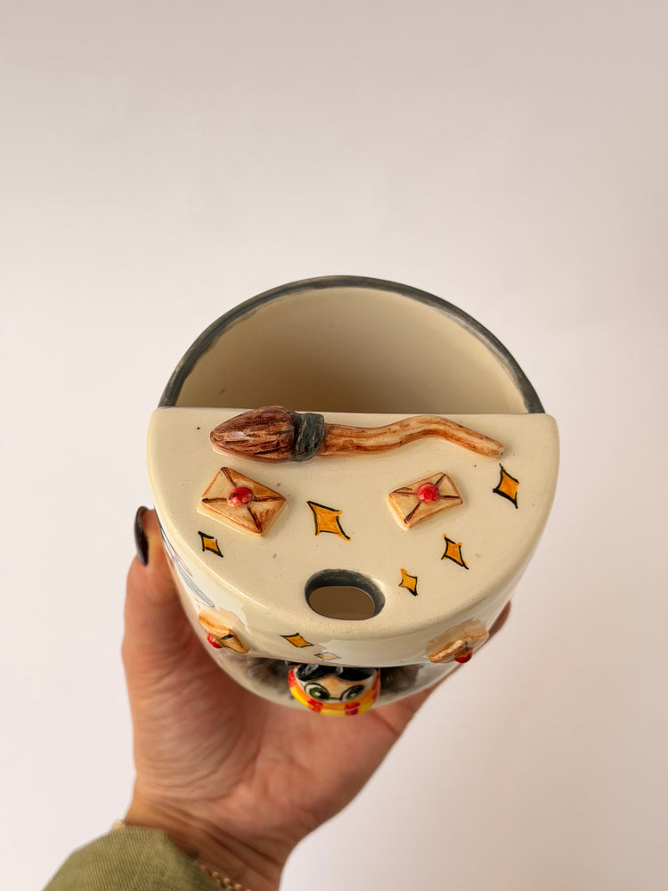 Harry handmade ceramic takeaway mug